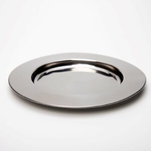 Nerezový talíř stainless steel 23,5 cm s vlastním textem nebo logem - 412342