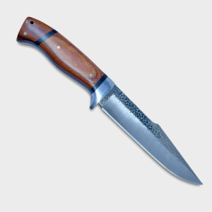Lovecký nůž s pouzdrem s rukojetí dřevo s vlastním textem nebo motivem - 42424