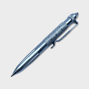 Taktické pero stříbrné s vlastním textem nebo logem 34896